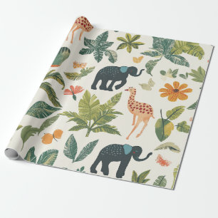 Jungle Explorer Geschenkpapier