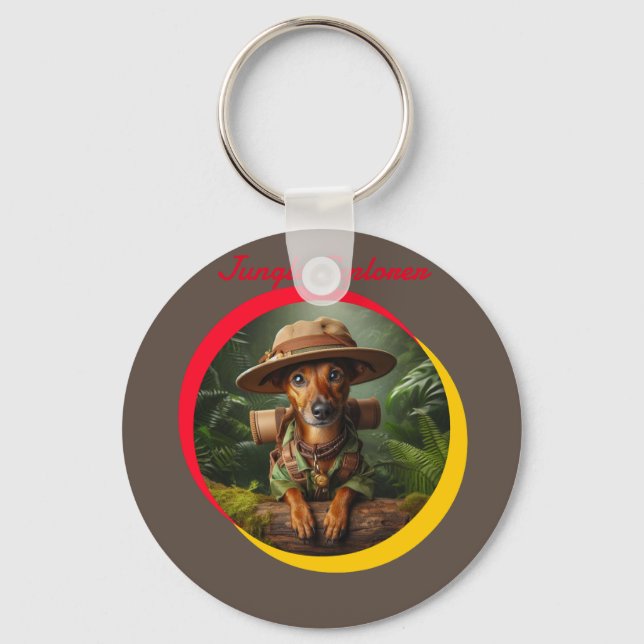 Jungle Explorer Schlüsselanhänger (Vorderseite)