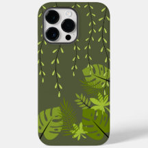 Jungle Feuille Coque-Mate iPhone 14 Pro Max Coque