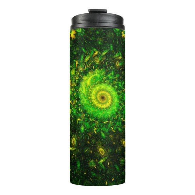 Jungle Fever Fraktal Thermosbecher (Vorderseite)