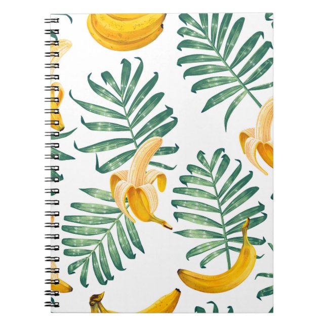 Jungle Fruits: Lebhaft Vintag Notizblock (Vorderseite)