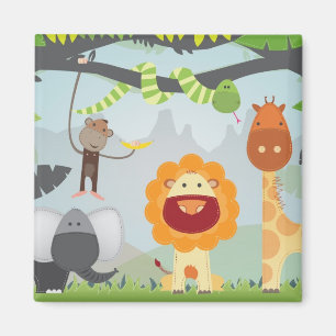 Jungle Fun Magnet