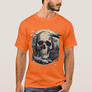 Jungle Fury : Crâne, fumée et T-shirt avion de cha