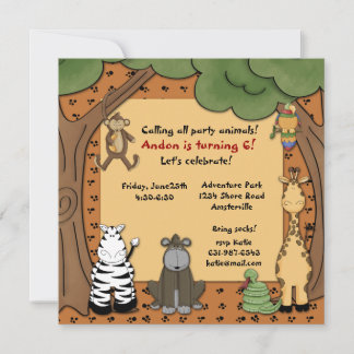 Jungle Gang Einladung