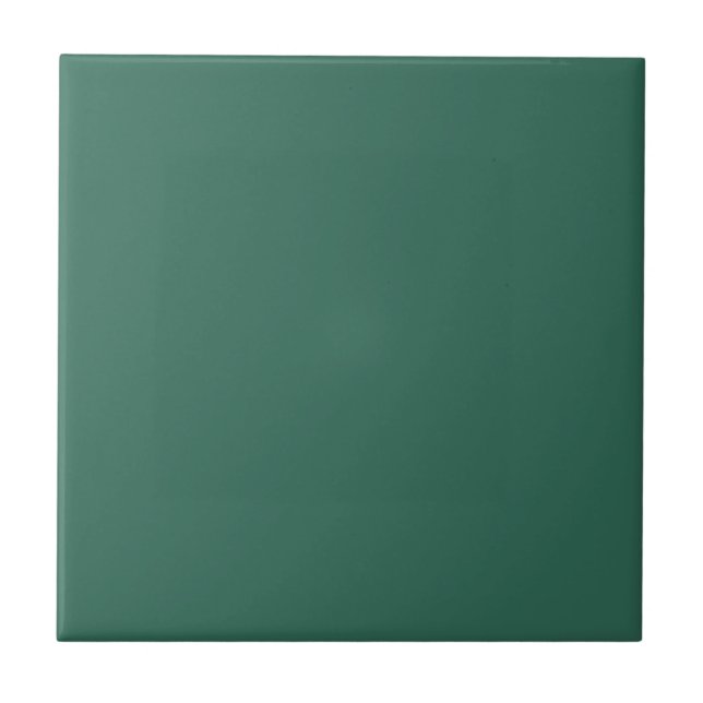 Jungle Green Color Tile Fliese (Vorderseite)