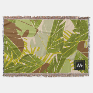 Jungle Greenery Safari Leaf Tropical Hand Drawn Decke