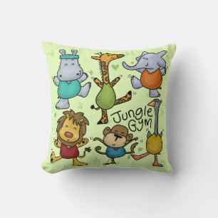 Jungle Gym trainieren Tiere Kissen