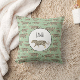 Jungle Jaguar Tiermuster Kissen