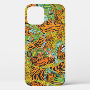 Jungle Majesty: Tiger inmitten von Grün Case-Mate iPhone Hülle