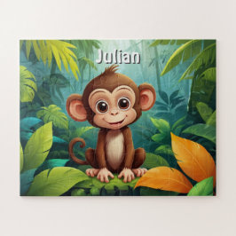 Jungle Monkey Adventure Personalisiert