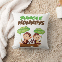 JUNGLE MONKEYS KISSEN