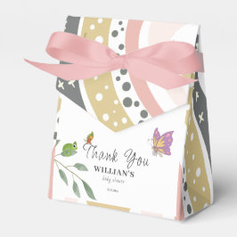 Jungle Over the Rainbow Baby Shower Danke Geschenkschachtel