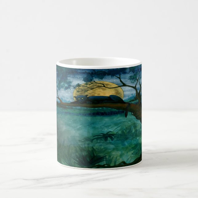 Jungle Panther Kaffeetasse (Mittel)