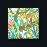 Jungle Roar - Cheetah Leinwanddruck<br><div class="desc">Jungle Roar I von Chariklia Zarris. Genießen Sie die entspannte Geparden inmitten der Dschungelwelt.| 140723GG</div>