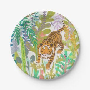 Jungle Roar - Tiger Pappteller