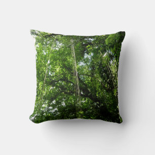 Jungle Ropes Rainforest Fotografie Kissen