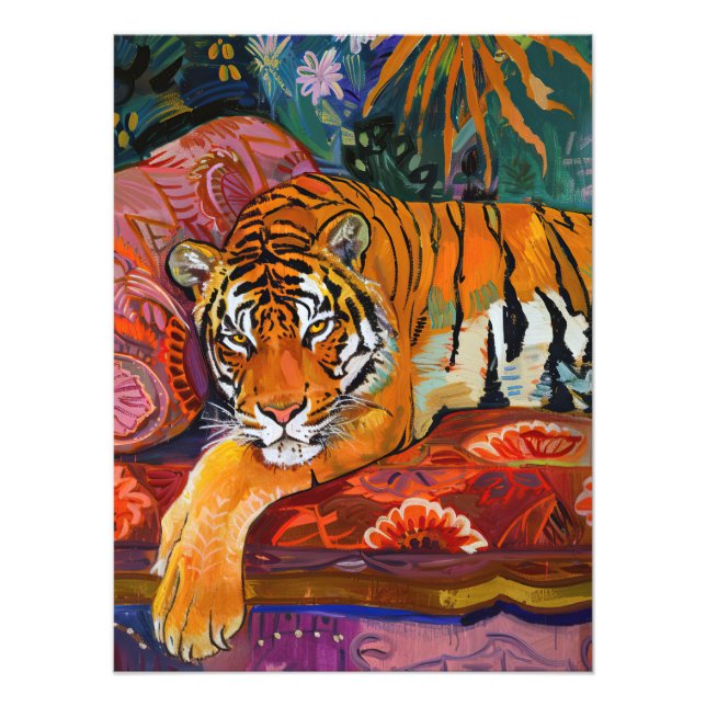 Jungle Royalty Print Fotodruck (Vorne)