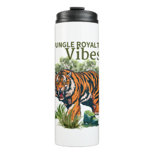 Jungle Royalty Vibes Thermosbecher