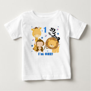 Jungle Safari 1er Anniversaire T-shirt