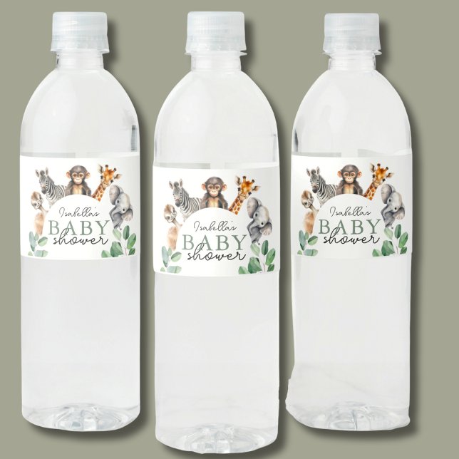 Jungle Safari Animals Boy Baby Dusche (Von Creator hochgeladen)