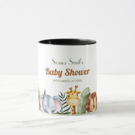 Jungle Safari Baby Dusche Party Tasse
