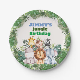 Jungle Safari Birthday Paper Party Teller