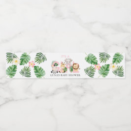 Jungle Safari Es ist eine Girl Baby Dusche