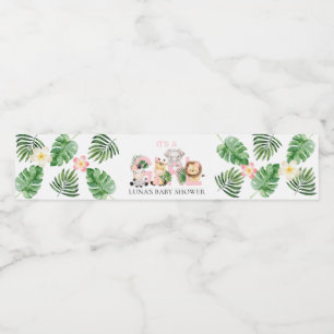 Jungle Safari Es ist eine Girl Baby Dusche