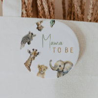 Jungle Safari-Tiere Mama als Kinderdusche
