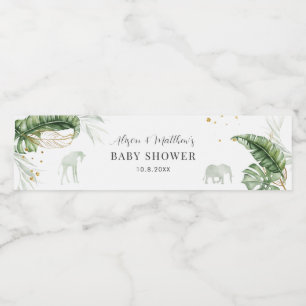 Jungle Safari Tiere Naturjunge Babydusche