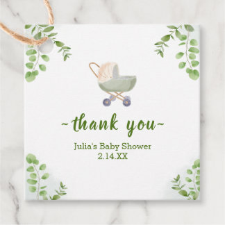 Jungle Safari Wild Baby Dusche Geschenkanhänger