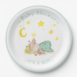 Jungle Safari Wild Baby Dusche Pappteller