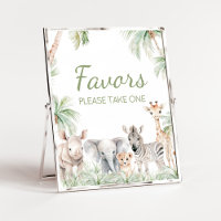 Jungle Safari Wild One Animals Baby Shower Favorit