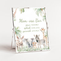 Jungle Safari Wild One Animals Mama Osa Bar