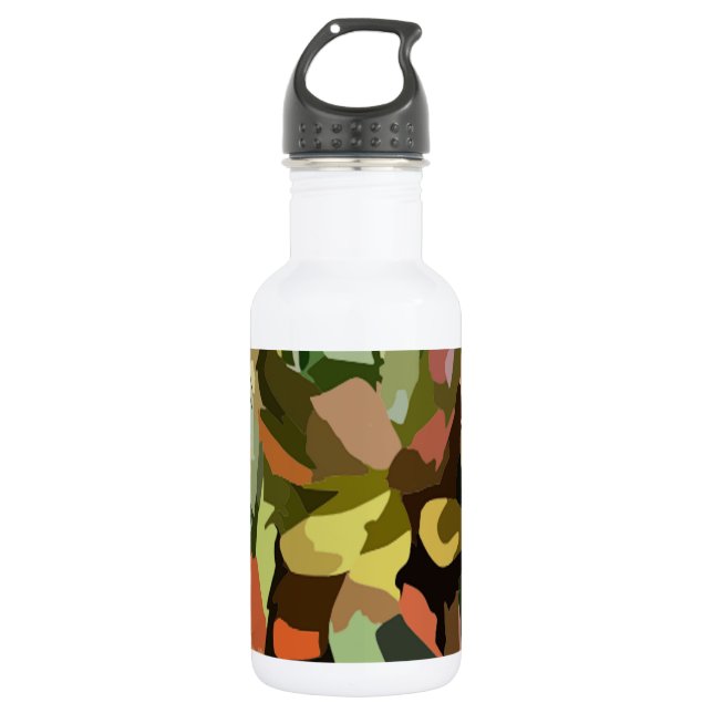 Jungle Scrabble Trinkflasche (Vorderseite)