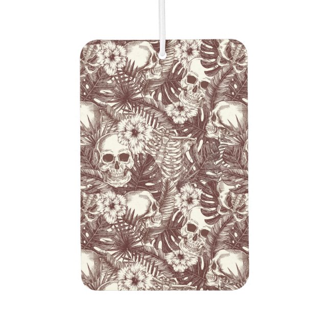 Jungle Skulls Car Freshener Autolufterfrischer (Vorderseite)