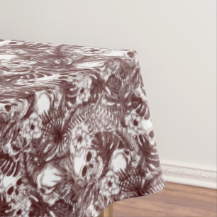Jungle Skulls Tablecloth Tischdecke