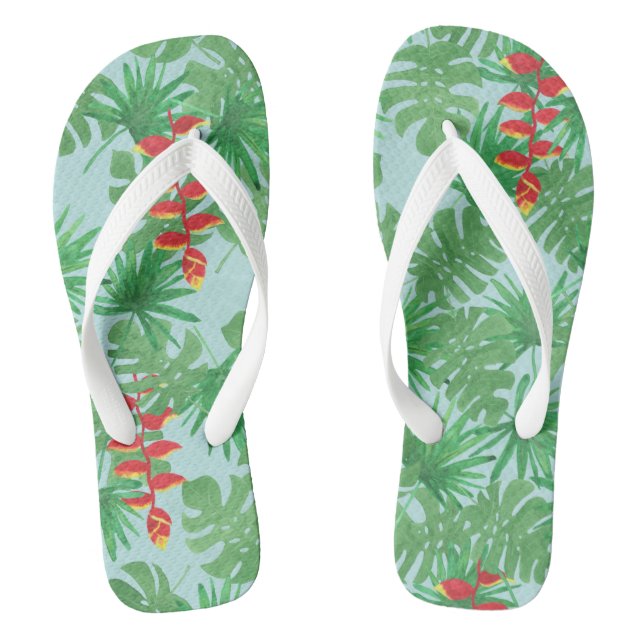 Jungle Sky Flip Flops (Fußbett)