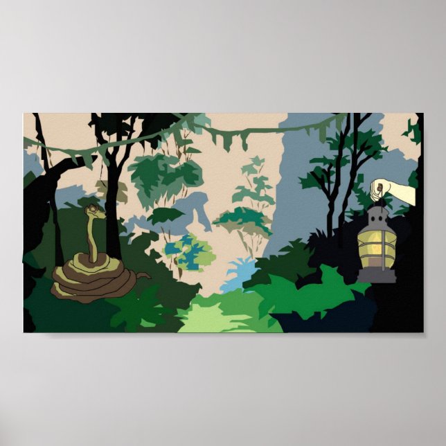 Jungle Snake Poster (Vorne)