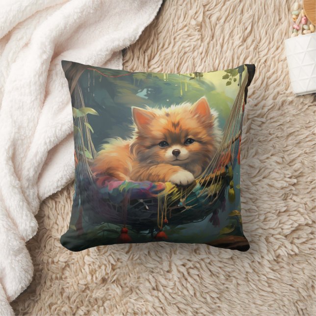 Jungle Spitz Kissen (Decke)