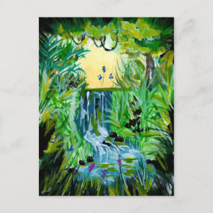 Jungle Springwater Postkarte