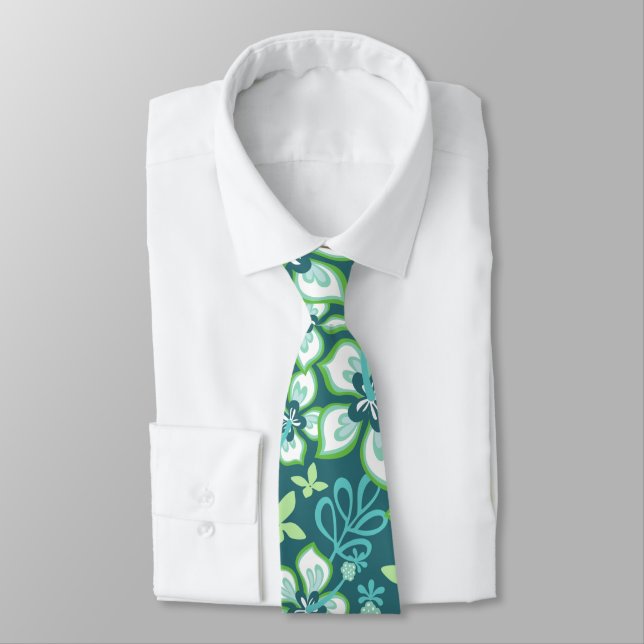 JUNGLE SURF (AQUAMARIN COMBO) KRAWATTE (Gebunden)