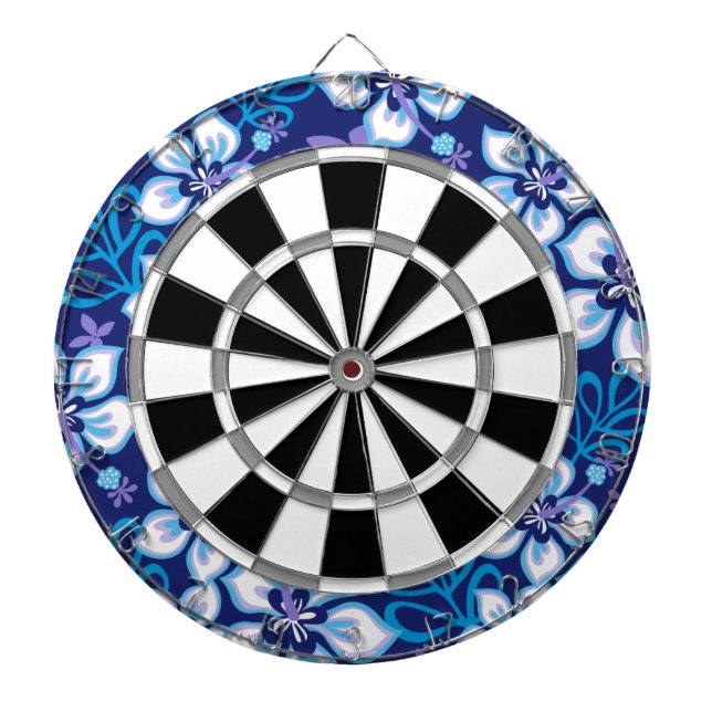 JUNGLE SURF (BLAUER COMBO) DARTSCHEIBE (vorne)