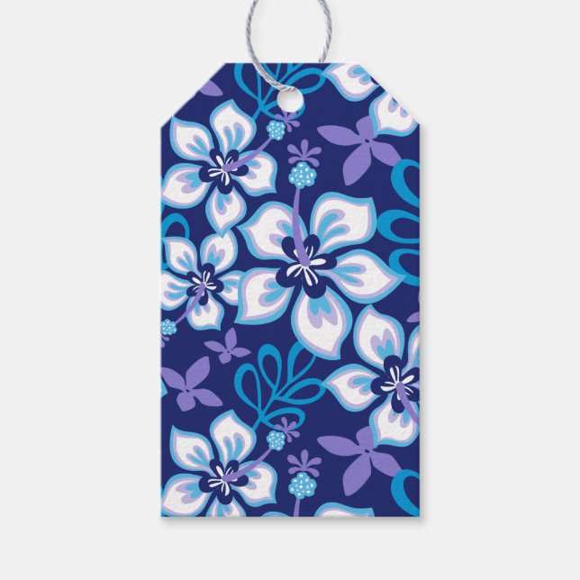 JUNGLE SURF (BLAUER COMBO) GESCHENKANHÄNGER (Vorderseite)