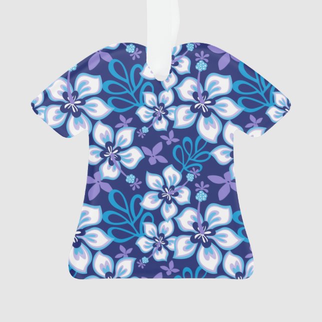 JUNGLE SURF (BLAUER COMBO) ORNAMENT (Vorderseite)