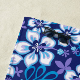 JUNGLE SURF (BLAUER COMBO) STRANDTUCH