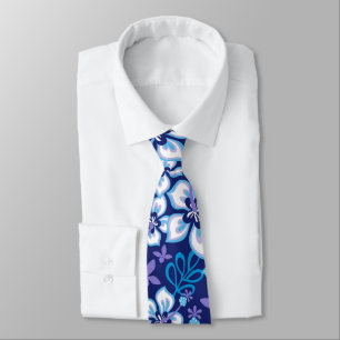 JUNGLE SURF (BLUE COMBO) NECK TIE KRAWATTE