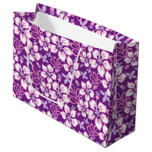 JUNGLE SURF (LILA COMBO) Geschenktasche Große Geschenktüte