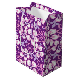 JUNGLE SURF (LILA COMBO) Geschenktasche Mittlere Geschenktüte