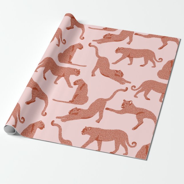 Jungle-Thema Geschenkpapier (Ungerollt)